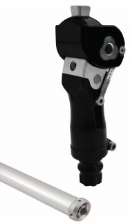 Single axis knee joint with frictional lock